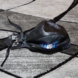 STURGIS BLACK LEATHER WOLF/FLAMES GRAPHIC 64TH ANNUAL MOTORCYCLE RALLY HEADWRAP
